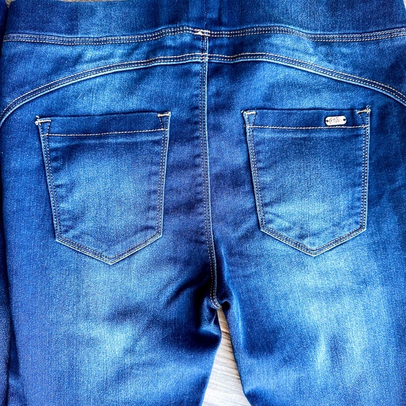 Stradivarius Dark Wash Stretch Jeggings Skinny Fit Size 6 - Picture 8 of 13